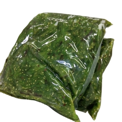 Japon Chuka Wakame congelé Salade d'algues de mer Cultiver biologique Type Instruction normale