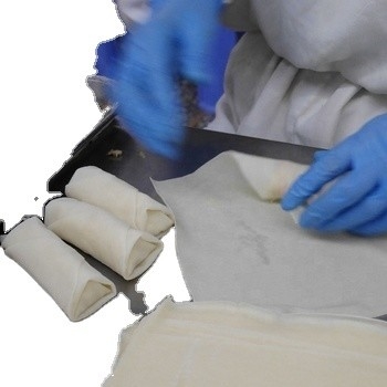 Enveloppe de rouleau de printemps pour aliments chinois congelés avec une durée de conservation de 24 mois dans un entrepôt congelé