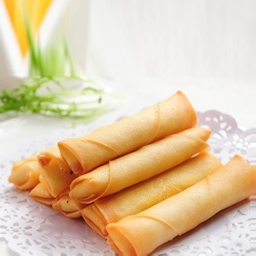 Des rouleaux de légumes surgelés sains pour un plat nutritif et savoureux