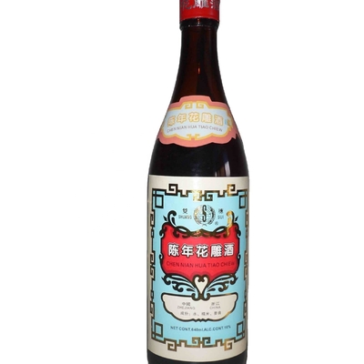 Vin de saké sec certifié ISO Shao Hsing Huadiao pour la cuisine chinoise authentique