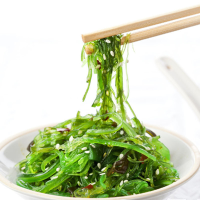Shandong tranches d'algues glacées pour assaisonnement d'une salade sucrée et aigre 1 an