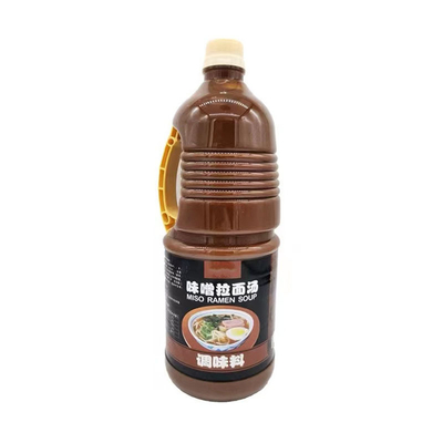 1.8L de soupe japonaise faite à la main de fruits de mer naturels et purs, soupe de ramen, soupe de nouilles 50% Brix