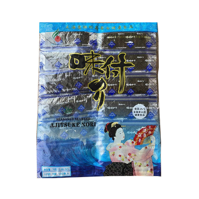 Délicieux Crispy Originale Saisonné Nori Snack Séché Algues FD Processus Adresse JIANGSU