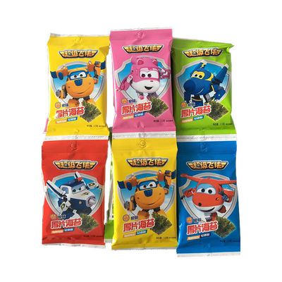 Délicieux Crispy Originale Saisonné Nori Snack Séché Algues FD Processus Adresse JIANGSU