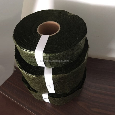 Sushi Nori d'algues dorées torréfiées avec séchage au style