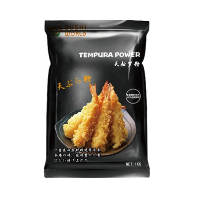 Farine de blé japonaise en vrac frite croquante, recouverte de tempura en poudre pour cuisson