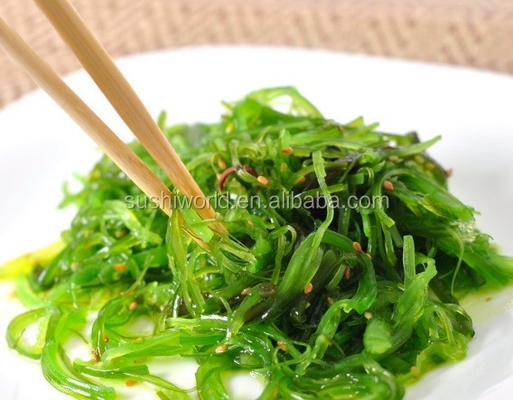 Japon Chuka Wakame congelé Salade d'algues de mer Cultiver biologique Type Instruction normale