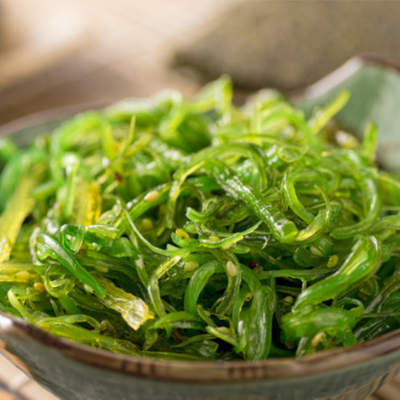 1 kg de salade d'algues Hiyashi Wakame au style gelé Chuka Wakame au style gelé Japon