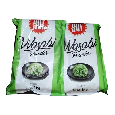 Ingrédient alimentaire japonais authentique 1 kg de poudre de Wasabi avec une durée de conservation de 24 mois