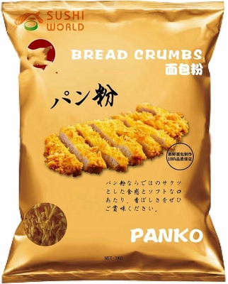 Fournitures biologiques Panko japonais miettes de pain 1 kg Nom de la production Contenu Blanc Jaune
