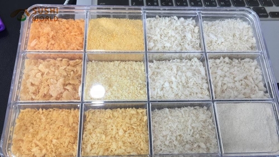 Fournitures biologiques Panko japonais miettes de pain 1 kg Nom de la production Contenu Blanc Jaune