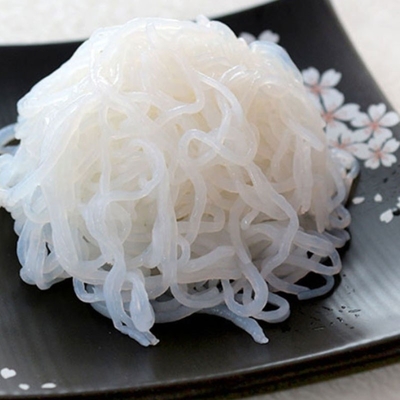 Noodle au konjac aromatisé, sans calories et 100% naturel.