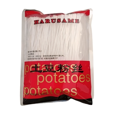 500g de nouilles séchées en verre cristallin Vermicelli naturel pur pour une authentique casserole chinoise