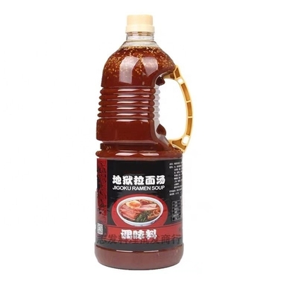 Forme Cuisine liquide OEM Sauce Hoisin Tonkotsu Soupe au ramen Authentique et délicieuse
