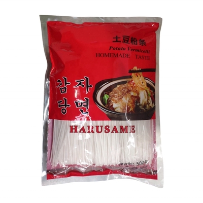 90% d'humidité 10% de nouilles en verre Vermicelli en vrac emballé avec de la farine de Galangal sucrée