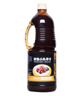 Une sauce salée de fruits de mer sans additifs est indispensable pour les sushis japonais Takoyaki et Teriyaki