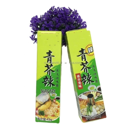 Japonais Mini 43g Wasabi Pâte Produits de mer traditionnels japonais Condiments