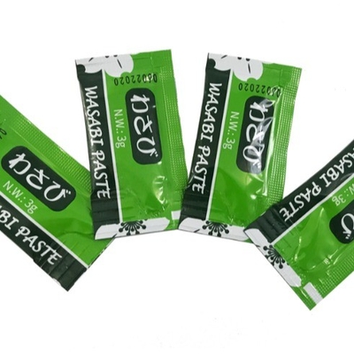 43 g Sachet de poudre de Wasabi avec type de stockage normal et teneur en matière organique