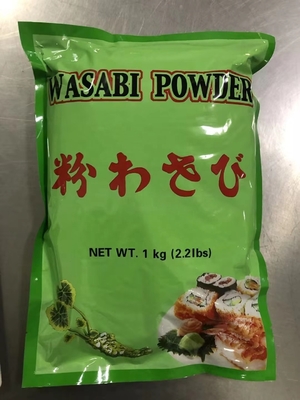 Non additifs Sushi sec Rameau sachet 1 kg poudre de Wasabi pendant 24 mois Durée de conservation