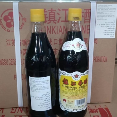 Vinaigre naturel de brassage 5L*2 de riz noir chinois Vinaigre fermenté pour un goût savoureux
