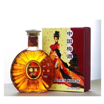 Garantie 720 ml de vin chinois vert Umeshu à la prune 500 ml de vin de fruits fermenté
