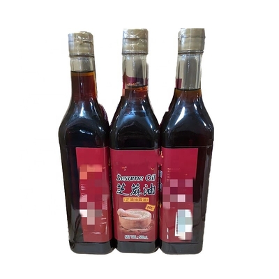 Huile de sésame raffinée de pureté 100% mixte pour une saveur et un arôme améliorés