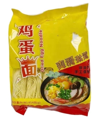 454g d'œufs secs de nouilles de crevettes de l'œuf de sarrasin de germe en tranches pour les amateurs de nouilles du monde entier