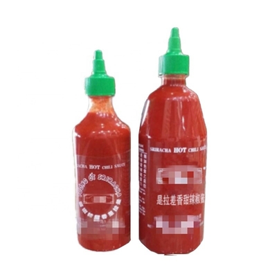 Doux épicé 320 G Chili Sriracha Sauce au piment chaud pour le supermarché sur mesure emballage