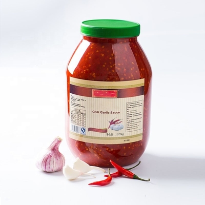 NO Ingrédients Ail épicé Sriracha Sauce au piment 510G pour cuisson personnalisée