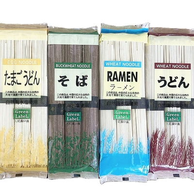 SOBA OEM Udon séché Soba Somen Ramen Noodle pour les acheteurs à faible teneur en sodium