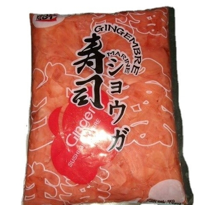 Processus de conservation de l'eau Sushi en épinards sucrés Ginger en vrac pour les spécialités japonaises