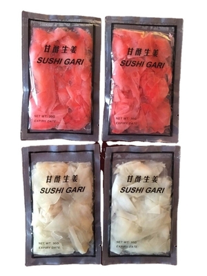 Processus de conservation de l'eau Sushi en épinards sucrés Ginger en vrac pour les spécialités japonaises