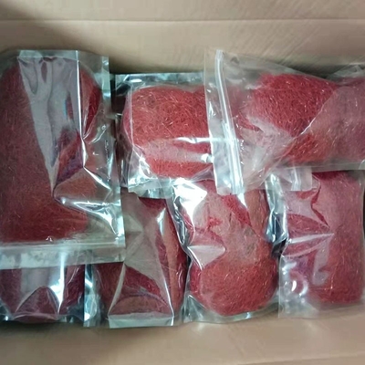 Filaments de soie de poivre rouge allongé séché mince déchiqueté pour vos besoins du client