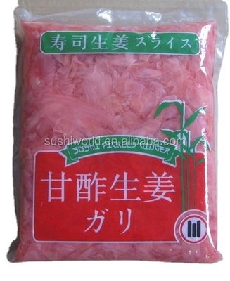 Processus du vinaigre Sushi japonais blanc rose mariné le gingembre pour la culture en plein air Type