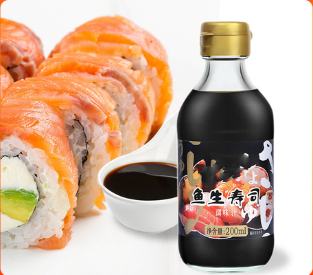 Service à guichet unique Sauce soja Sashimi brillante et légère pour les sushis japonais Durée de conservation 12 mois