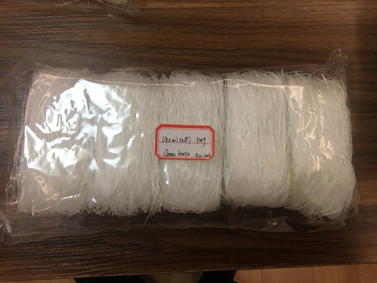 Vermicelli Céréales grossières à base de haricots, fil de riz, style oriental, sucré, faible en gras, nouilles, sac vert, emballage
