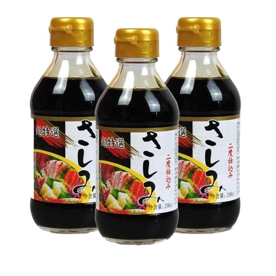 GK Adresse Pâtisserie et Sushi Sauce de soja sombre Sauce de soja aromatisée Sashimi Soya Ingrédients