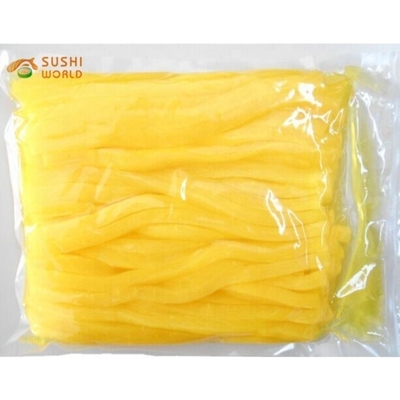 Type de stockage normal saveur traditionnelle japonaise radis mariné déchiqueté