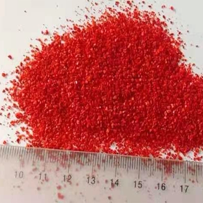 AD Piment sec en tranches sans graines, piment rouge écrasé pour les besoins de cuisson en cuisine
