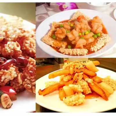 500g de GUOBA de riz brûlé délicieux et facile à préparer