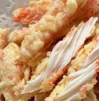 Un bâton de crabe surimi surgelé est le choix idéal pour les amateurs de fruits de mer.