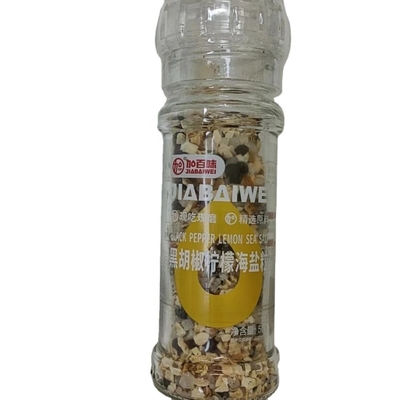 Délicieux et authentique mélange de moulin à épices SAUCE DE MER LEMON mélange de poivre noir