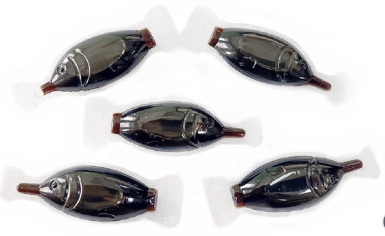 100% pureté Sauce de soja sombre Mini-sushi en forme de poisson Sachet OEM 2,6 ml 4 ml 8 ml 15 ml 200 ml