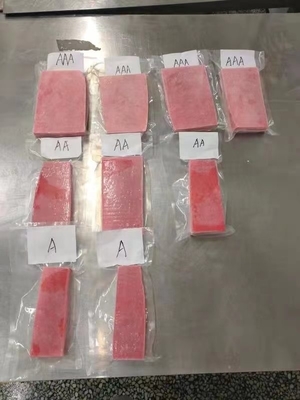 Shandong Frozen Yellowfin Tuna Loin 0,4/0,6/0,8 kg Sashimi Grade Maguro pour l'adresse