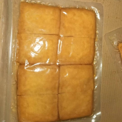 AJITSUKE FROZEN CURD de soja certifié HACCP Tofu Inari avec assaisonnement traditionnel