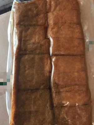 AJITSUKE FROZEN CURD de soja certifié HACCP Tofu Inari avec assaisonnement traditionnel