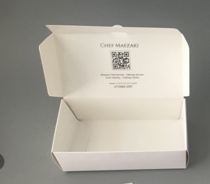 Boîte de papier à soupe de hamburgers à étanchéité 17*10,3*3,6 cm avec plateaux de soupe