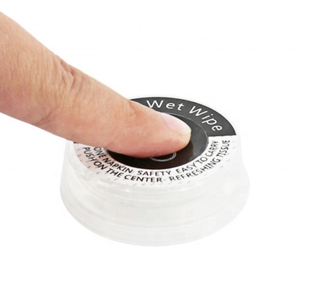 Convient Poussez propre rond magique Tissu de serviette humide jetable pour la maison / cuisine