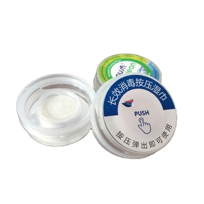 Commodité 1 Ply Tablette biodégradable Servette comprimée avec couche de pâte de bois vierge