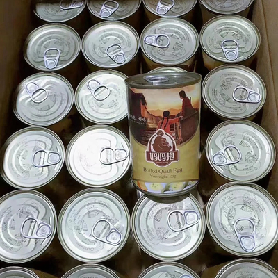 Ouvres de table fraîches à haute teneur en protéines, brunes et blanches, cuites, 425 g, en conserve, salées
